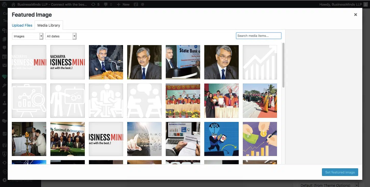 How to create a WordPress Blog Post? 4 select-image-from-media-library